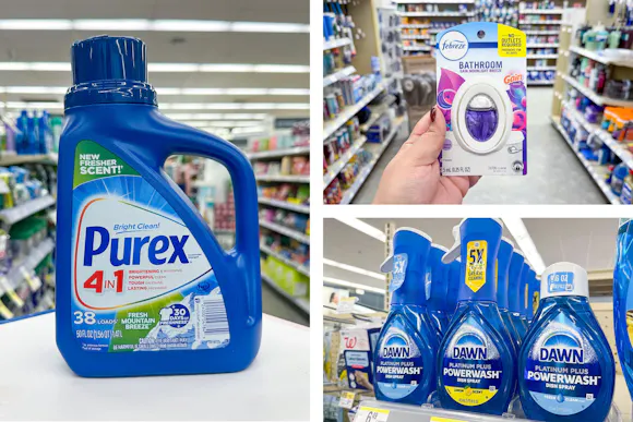 Last Chance to Grab These Walgreens Deals: $0.99 Purex, $0.99 Febreze, More