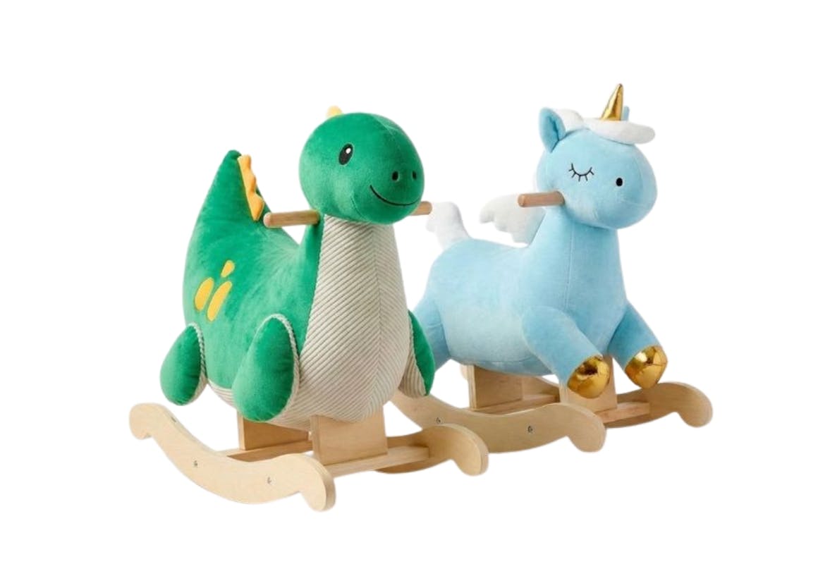 Gigglescape Kids' Plush Rocker