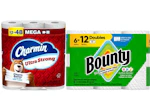 1 Charmin + 1 Bounty