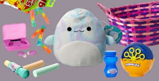 Products from Five Below that can go in an Easter basket