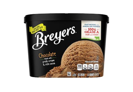 3 Breyers Ice Creams