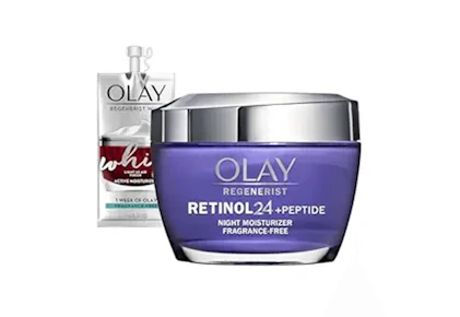 3 Olay Regenerist Retinol Face Creams