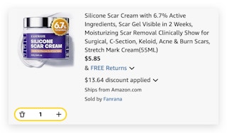 Silicone Scar Cream