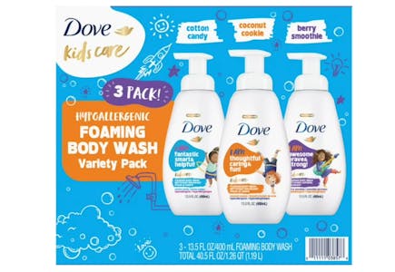 Dove Body Wash 3-Pack
