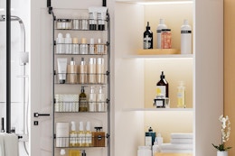 Hanging Spice Rack Shelves, Only $25.89 With Amazon Coupon (Reg. $36.98) card image