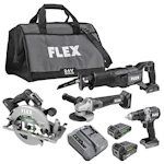 FLEX 24V 4-Tool Combo Kit