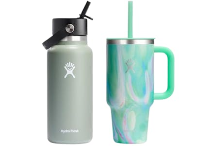 2 Hydro Flask Bottles