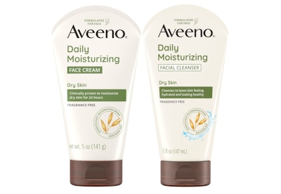 2 Aveeno Skincare Products