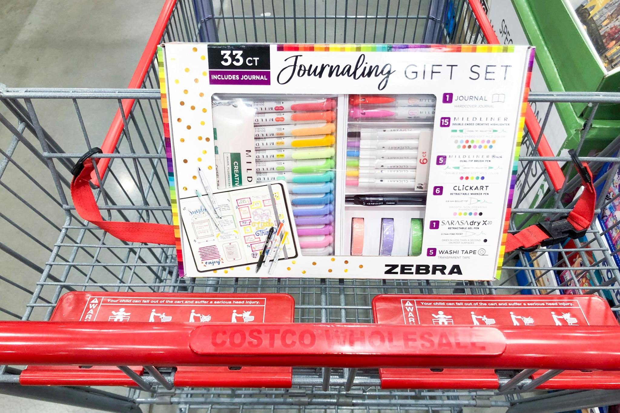 Zebra 33-Piece Journaling Gift Set, Just $23.99 at Costco (Reg