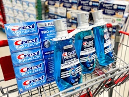 Crest Sale at Costco: $11.99 Toothpaste 5-Pack and $8.99 Mouthwash 3-Pack card image