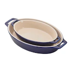 Ceramic Oval Baking Dish Set
