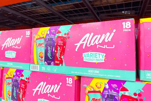 Alani Nu Energy Drink 18-Pack, Just $15.99 at Costco (Reg. $21.99) card image