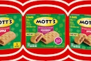 mott's soft baked fruit bars sitting side by side