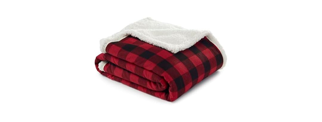 Eddie Bauer Sherpa Throw Blanket