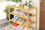 3-Tier Bamboo Shoe Rack B0F2YDCHNS