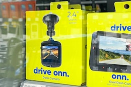 Get the New Onn. Dash Cam on Sale for $25 at Walmart card image