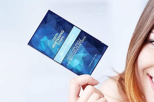 Teeth Whitening 28-Count Strips, as Low as $7.19 on Amazon (Reg. $25) card image