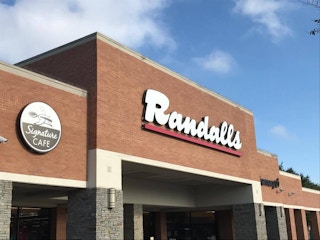 Randalls grocery store, store front