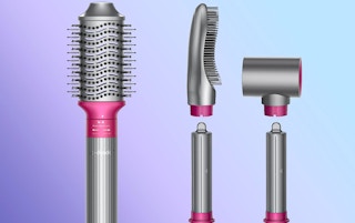 a styler with attachments 