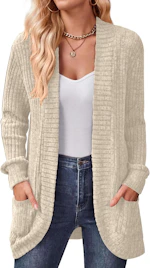 Women's Long Cardigan Sweater