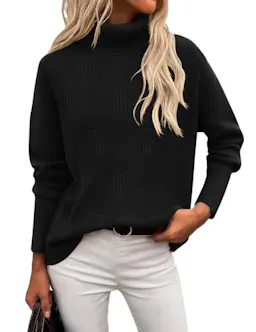 Ekouaer Women's Turtleneck Sweater