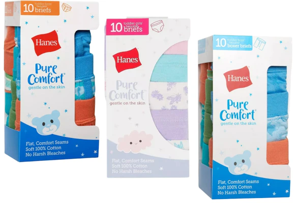 Hanes Toddler Underwear