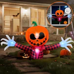 Halloween Inflatable Pumpkin Ghost