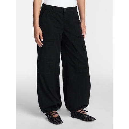 Women's Poplin Cargo Pants