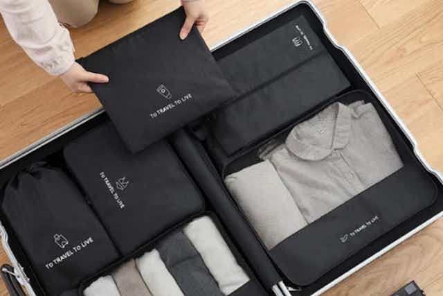 Packing Cubes 7-Piece Set, Just $9.99 on Amazon (Reg. $20) card image