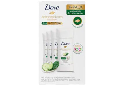 Dove Deodorant 4-Pack