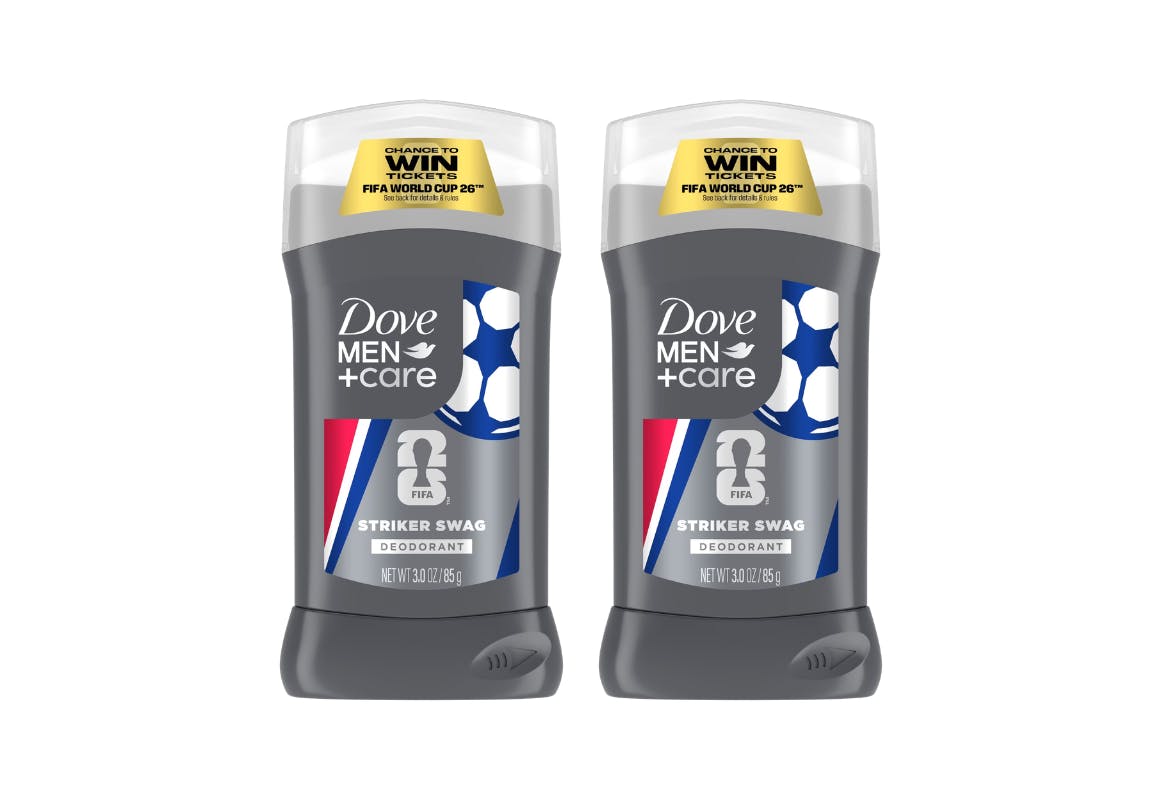 2 Dove Men+Care Deodorant Sticks