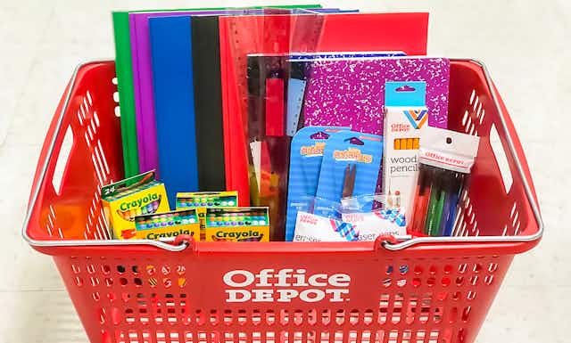 Office Depot Back-to-School Sales Are Here — And Prices Start at $0.15 card image