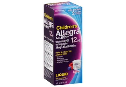 Children's Allegra Allergy Relief