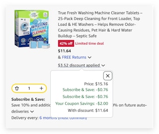 Washing Machine Cleaner Tablets