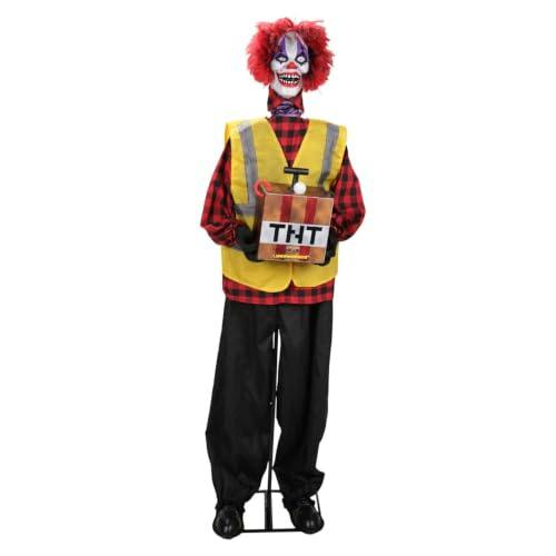 Clown Courier Halloween Animatronic