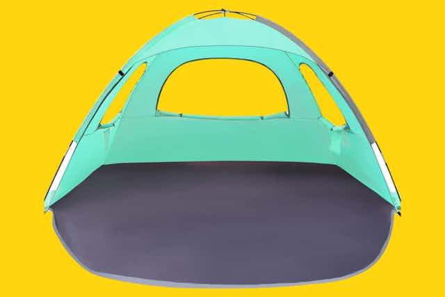 Portable 3-Person Beach Tent, Only $25 on Amazon (Reg. $50) card image