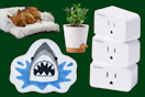 4 Walmart clearance deals: dog bed, shark bath rug. self watering planter and smart plugs