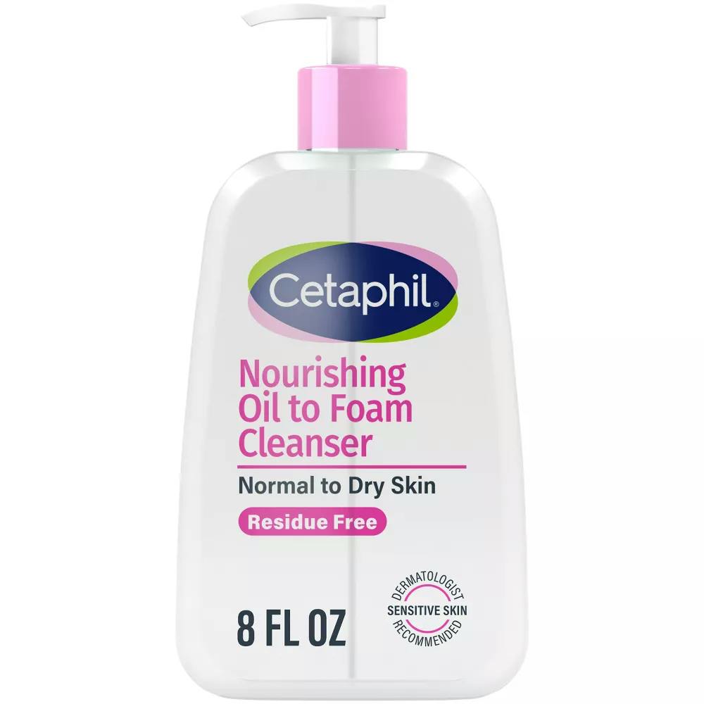 Cetaphil Nourishing Oil To Foam Cleanser