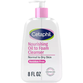 Cetaphil Nourishing Oil To Foam Cleanser