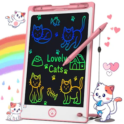 Kids' LCD Writing Tablet, Pink
