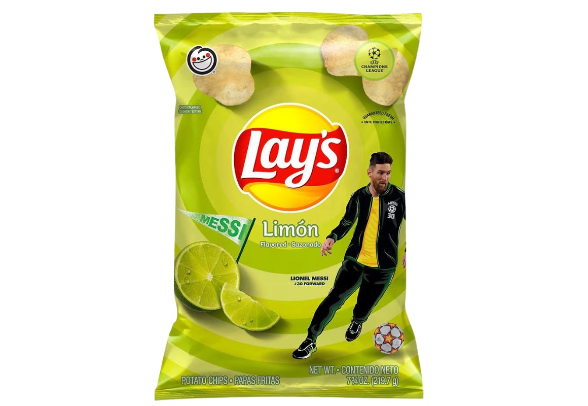 2 Lay's Chips Bags
