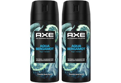 2 AXE Body Sprays