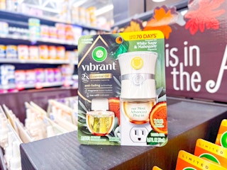 Air Wick Vibrant Starter Kit in Walmart store