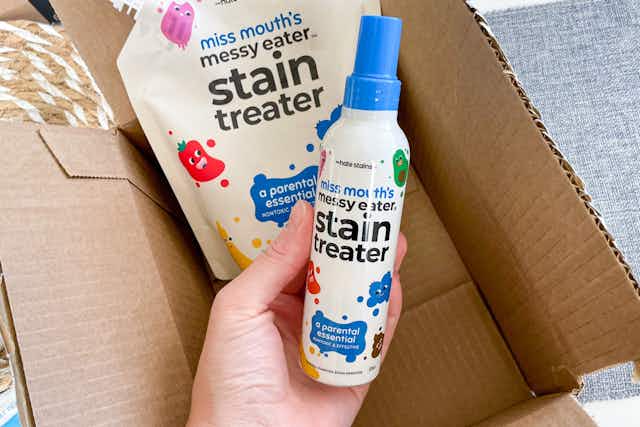 #1 Best Seller Stain Remover Spray 2-Pack, Only $9.57 on Amazon card image