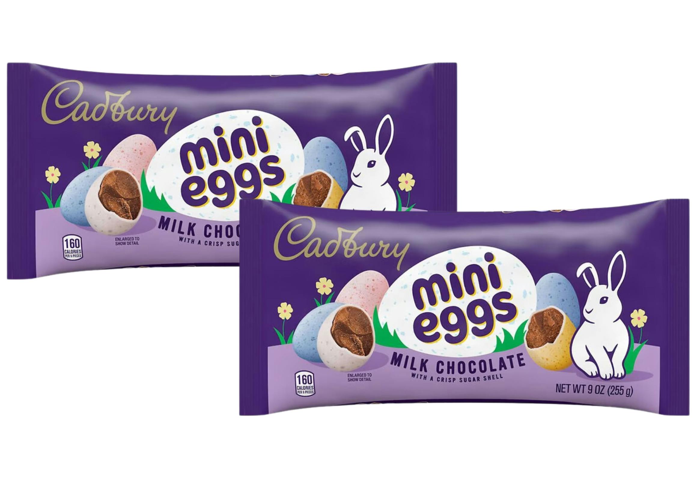 2 Cadbury Candy Bags