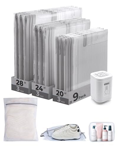BAGSMART Vacuum Bag Travel Kit