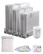 BAGSMART Vacuum Bag Travel Kit