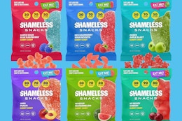 Shameless Snacks Gummy Candy 6-Pack, Only $19 on Amazon card image