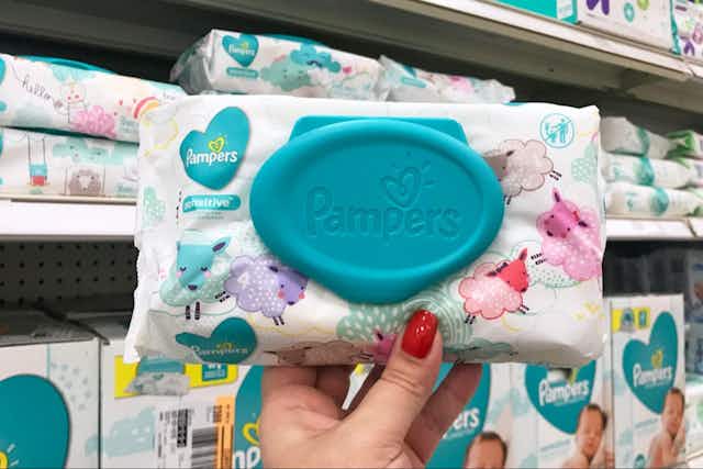 Pampers Baby Wipes, Just $1.25 at Walgreens (Check Your Coupons) card image