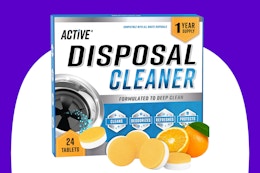 1-Year Supply of Garbage Disposal Deodorizer Tablets, Just $10 on Amazon card image